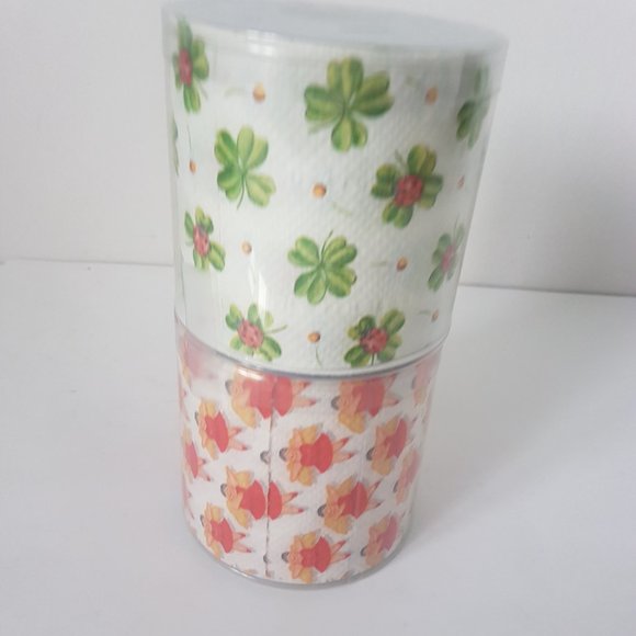 NEW TOPI Designer Rolls of Toilet Paper Themed Sheets Made in Germany - Picture 12 of 13